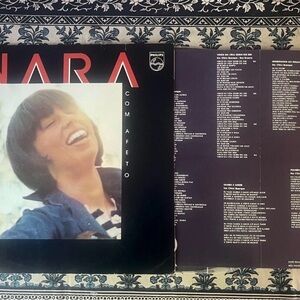 Nara Leao Com Acucar Com Afeto 1980 Brazil 1st Press Chico Buarque Bossanova EX